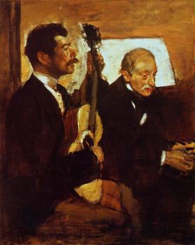 埃德加 德加 Degas' Father Listening to Lorenzo Pagans
